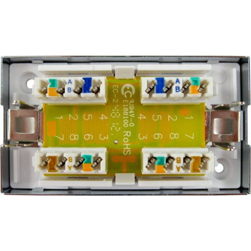 CAT6 Shielded Junction Box - J2R Cabling Supplies 