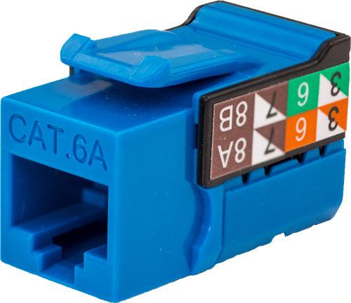 CAT6A Keystone Jack V-MAX Series - J2R Cabling Supplies 