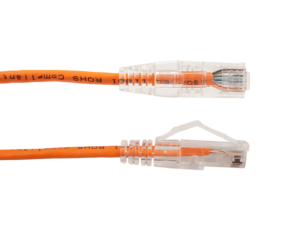 CAT6A Slim Type Patch Cable Molded - J2R Cabling Supplies 