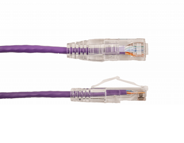 CAT6A Slim Type Patch Cable Molded - J2R Cabling Supplies 