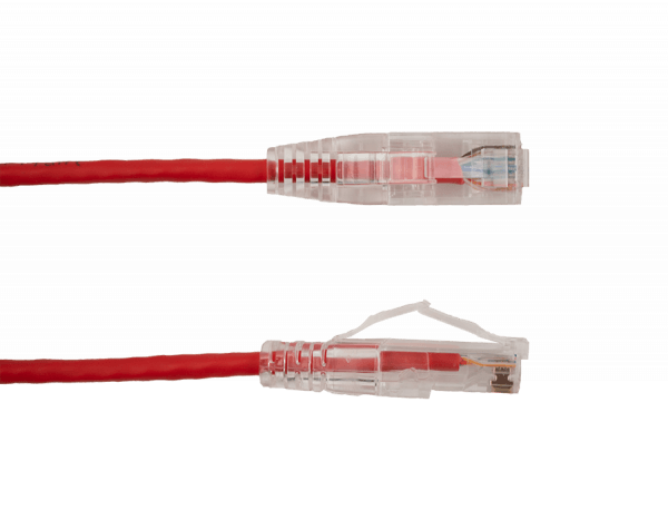 CAT6A Slim Type Patch Cable Molded - J2R Cabling Supplies 