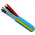 Control Cable - 22/2 Shielded + 18/2 Stranded - Plenum - 1000FT - J2R Cabling Supplies 