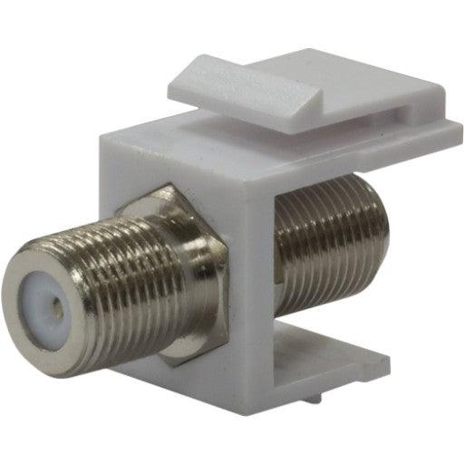 F81 Coaxial Keystone Insert - J2R Cabling Supplies 