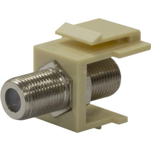 F81 Coaxial Keystone Insert - J2R Cabling Supplies 